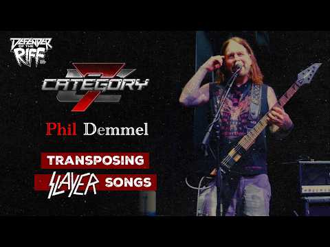 Phil Demmel Riffs SLAYER and Learns 19 Songs in 48 HOURS! | Defender of the Riff