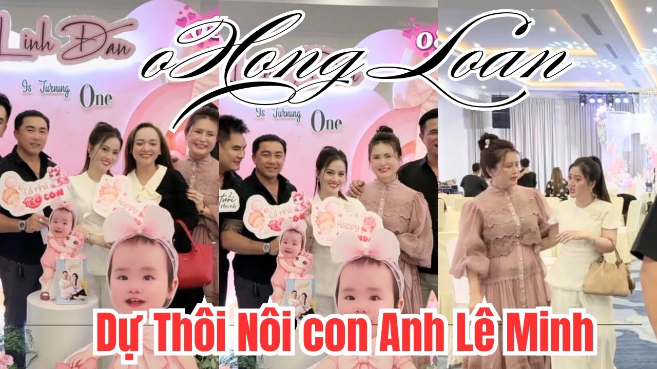 Hồng Loan Dự Thôi Nôi Con Anh Lê Minh