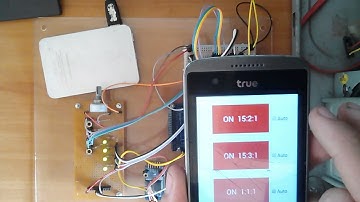 ควบคุมปิดเปิดไฟฟ้ามือถือ 3G, 4G  ควบคุมทั่วโลกผ่านแอพลิเคชั่นต้นทุนเพียง 300 บาท