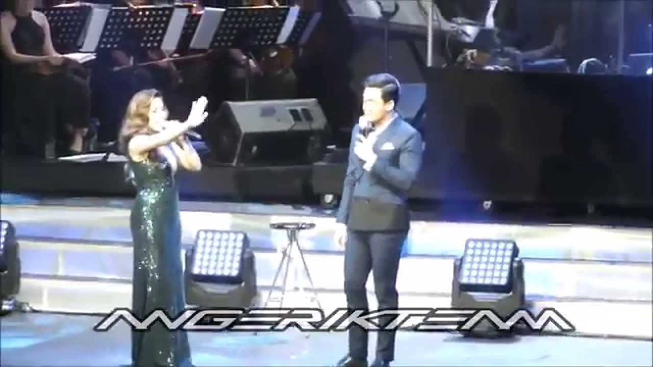 KQ at the Araneta - Erik and Angeline