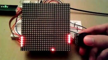 Playing Pong on Max7219 Matrices (RaspberryPi)