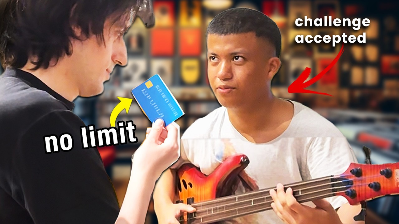 Я отдал свою кредитную карту любому, кто сможет сыграть этот басовый рифф.