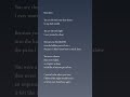 #aletterineversent #allpoetry #shortreel #myfirstlove