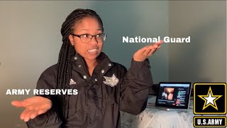 ARMY RESERVES VS NATIONAL GUARD? 🇺🇸