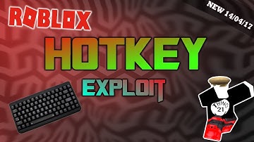 [PATCHED] ROBLOX EXPLOIT: Hotkey exploit [FF, WALKSPEED, INVISIBLE & MORE!][HOTKEYS][WORKING!]