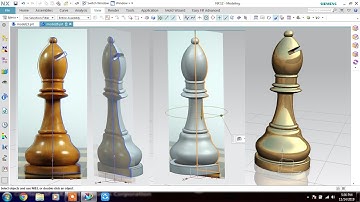 #NX CAD #TUTORIAL 5.2 #Surface using Raster Image #Bishop