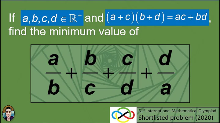 An inequality question from IMO2020 Shortlisted
