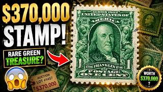 This Green Stamp Could Be Worth $370,000 | Rare Benjamin Franklin Stamp Value
