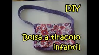 bolsa a tiracolo infantil - DIY