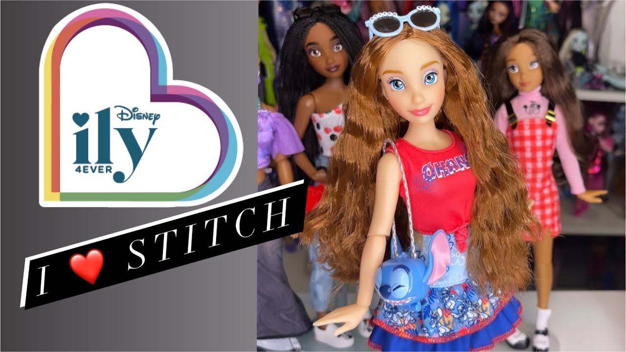 Disney ILY 4ever I Love Stitch doll unboxing and review! 