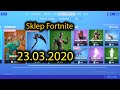 Sklep Fortnite 23.03.2020 *Bardzo Gęsty*