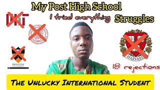 Hear my story as an international student😭. All US colleges said no to me.