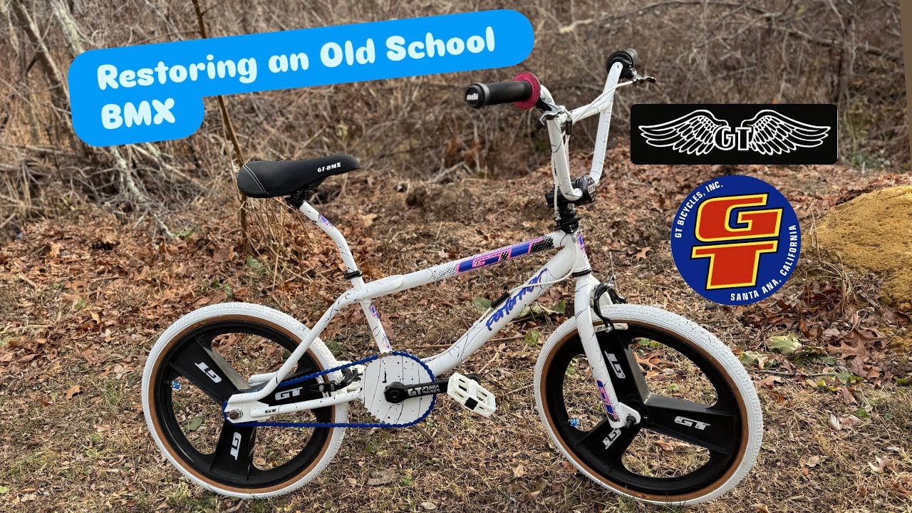 Restoring an Old School GT BMX - YouTube