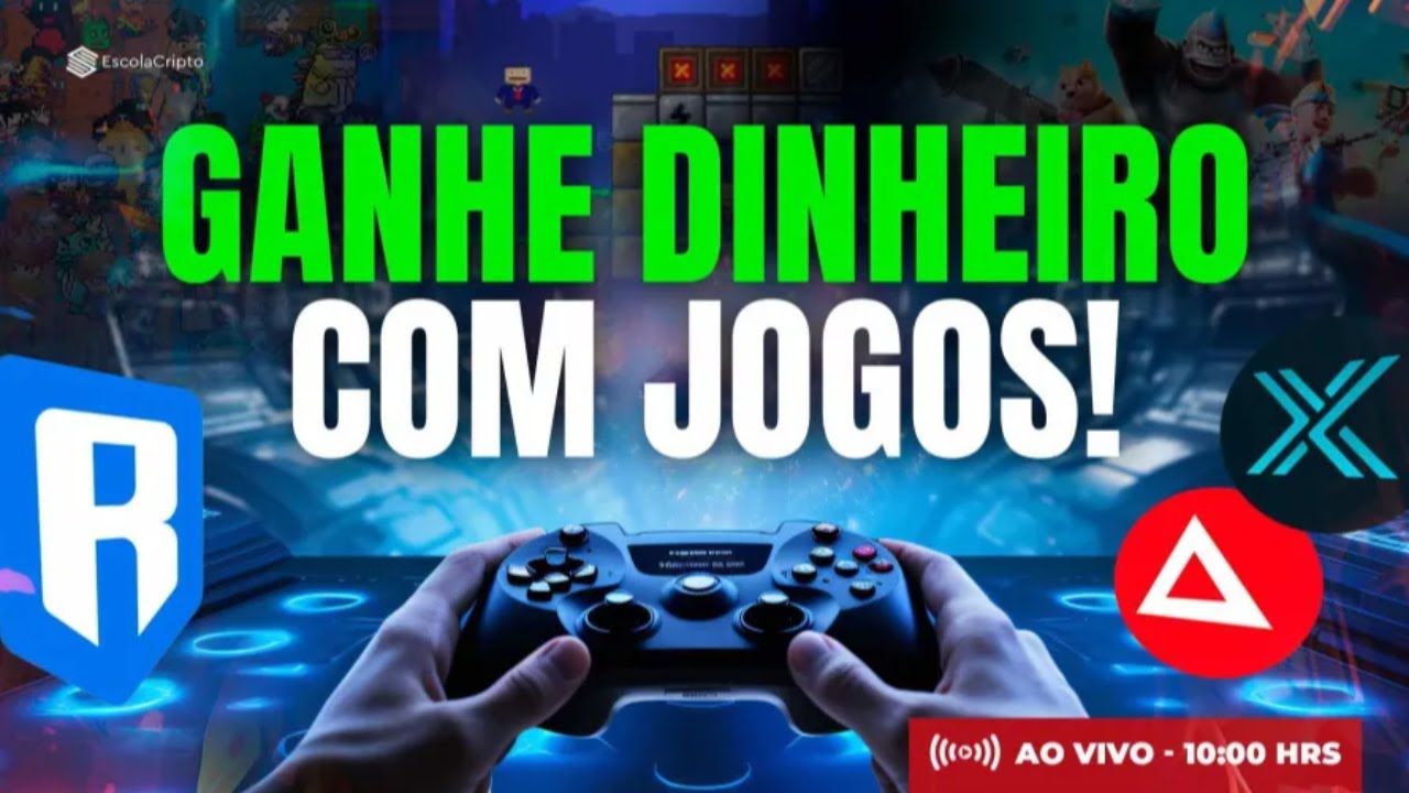 Como ganhar dinheiro com cripto JOGOS (NFT GAMES)