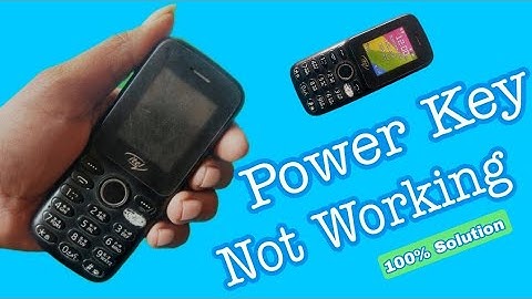 Itel It2163 Mobile Power Key Not Working 100% Solution / Itel It2163 Mobile Power Button Not Working