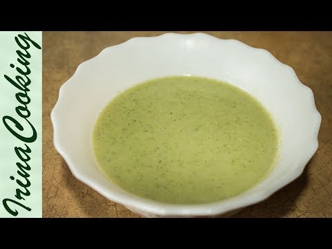 Видео рецепт Диетический крем-суп из брокколи