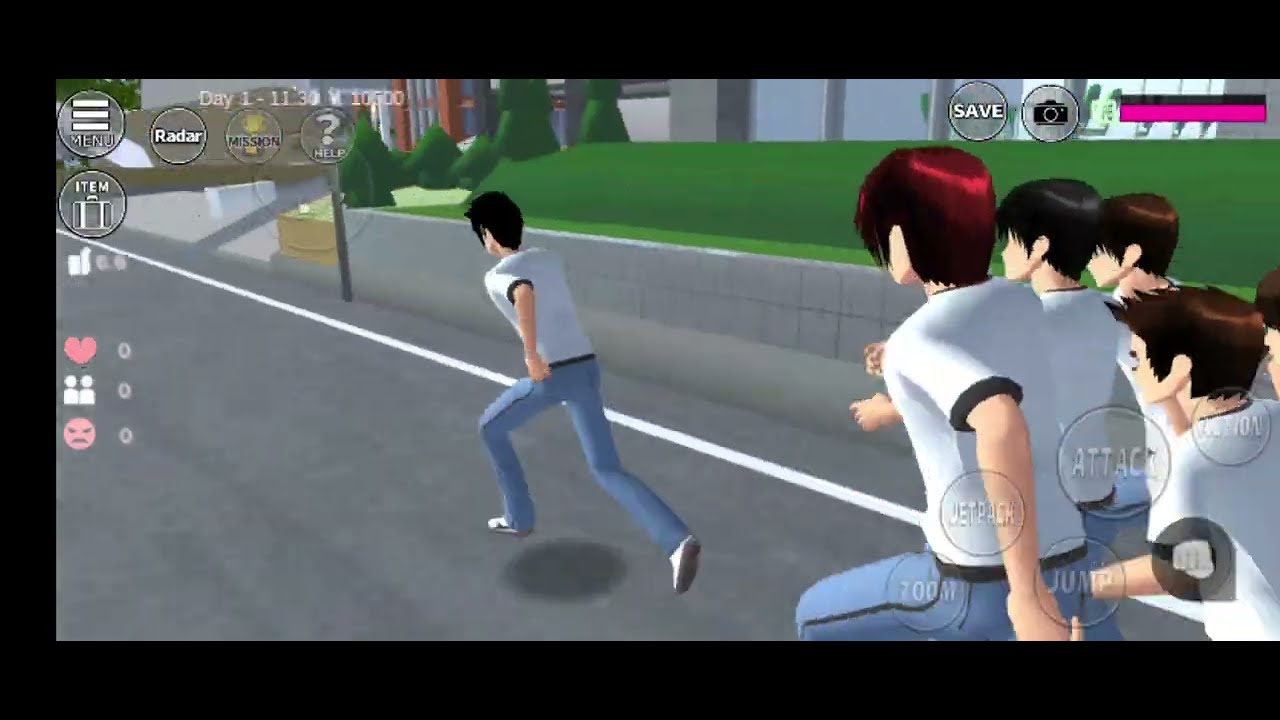 Taiga and The Gank ⁉️#sakuraschoolsimulator #サクシミュ 