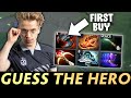 Guess the hero — Topson Satanic FIRST ITEM on mid