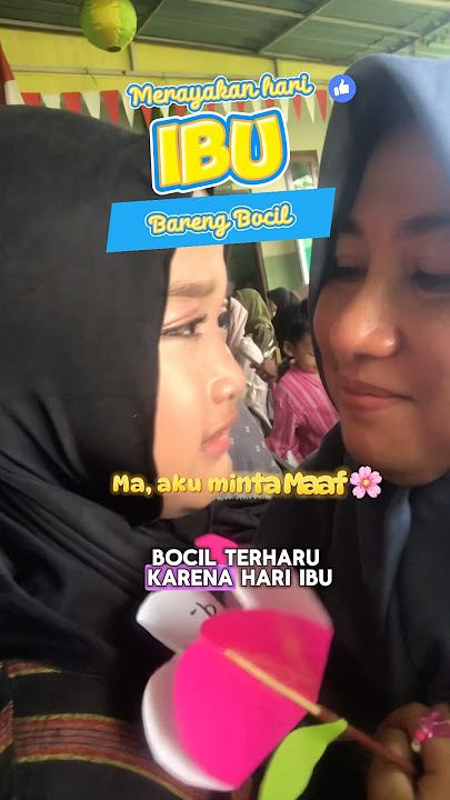 Terharu Merayakan hari ibu #lucu