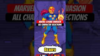 Marvel Cosmic Invasion - All Characters Select Screen Animations -