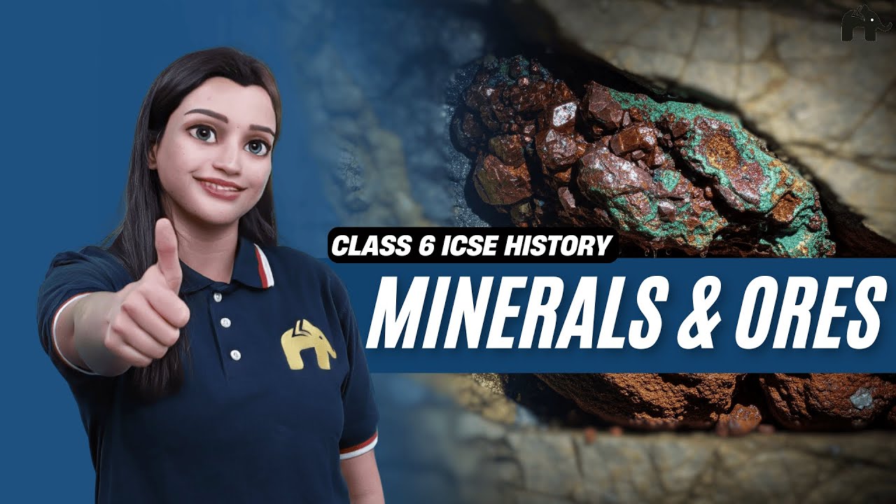 Minerals & Ores Class 6 ICSE Geography | Selina Chapter 7 | Iron ore, Uranium, Conservation
