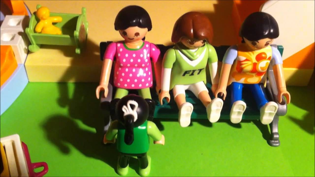 Vidéo mise en place de ma Crèche/Garderie pour enfants/bébé- Playmobil en  Français 