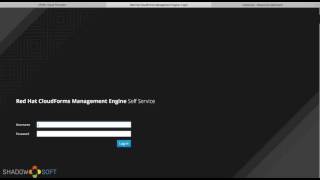 Cisco Metapod managed with Red Hat CloudForms 4.1 - Demo