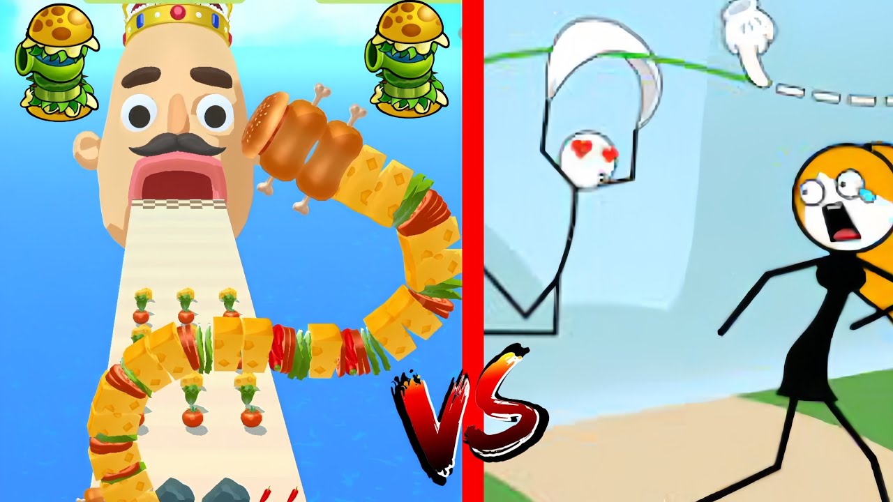 SANDWICH RUN (Run sandwich) VS Draw fly WEEGOON _ gameplay android