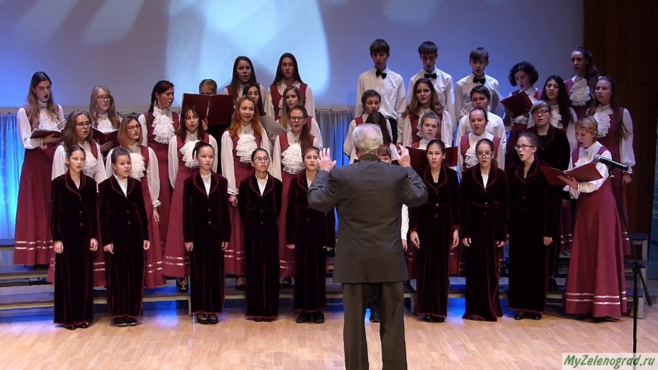 J. W. Ziegler "O, du lieber Augustin". Исп. старший хор музыкально-хорового центра  "Лель"