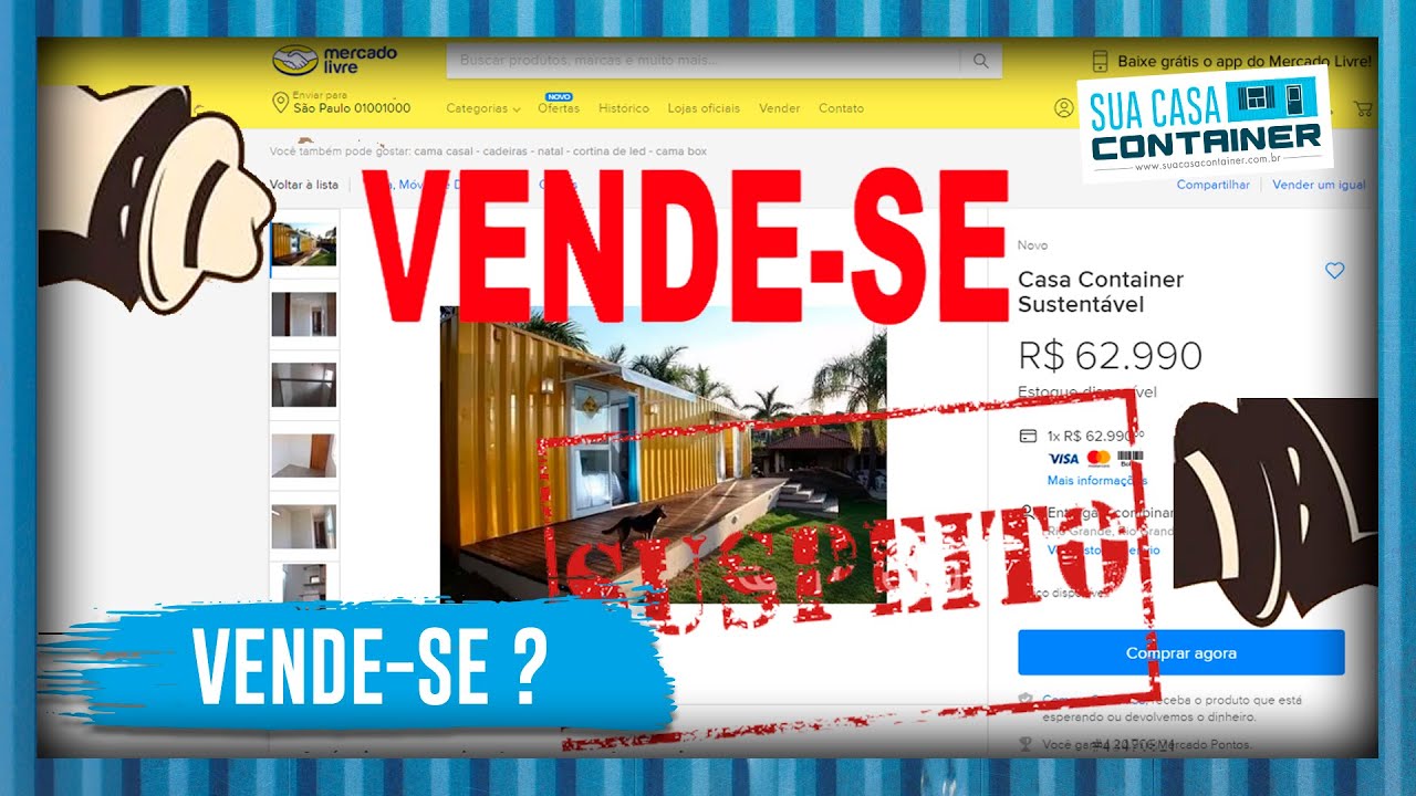 Vendo Casa Container? | Sua Casa Container