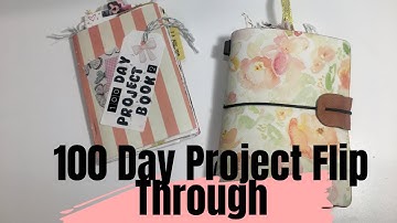 100 Day Project Flip Through | jaymithescrapper