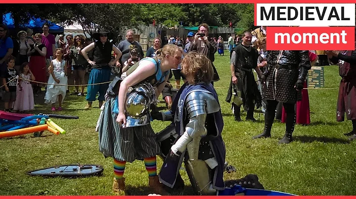 Fantasy-mad 'knight' proposes after challenging hi...