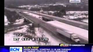 wfmz 69 news at noon winter weather coverage 2 1 11