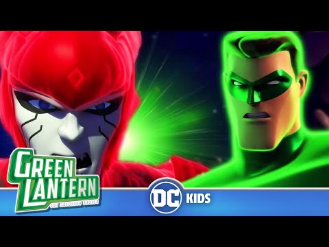 Green Lantern: The Animated Series | Red Lantern vs Green Lantern | @dckids