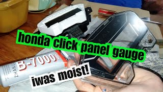 Honda click v2 Panel Gauge issues Solution | DIY Putting Sealant