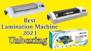 Best Lamination Machine 2023 | VMS Professional LM Heavy Duty A3 12.6 inch Lamination Machine