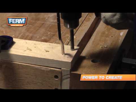 How to make a dowel connection