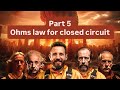 المعسكر | Revision physics 3 sec chapter 1 part 5 (Ohms law for closed circuit )