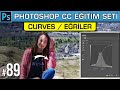 89: Photoshop Curves (Eğriler) | Adjustment Layerı Nasıl Kullanılır | Photoshop Dersleri Eğitim Seti