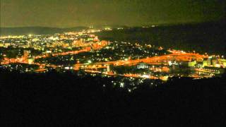 微速度撮影／小田原の夜景（早川）　Time Lapse ／Night view of Odawara city in japan．　（hayakawa）