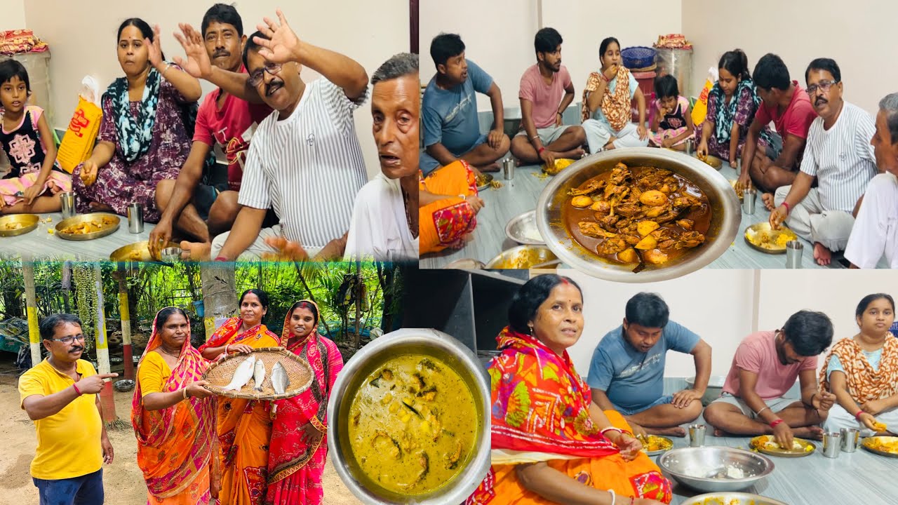 তিতলির আবদারে বাড়ির সবাই মিলে চিকেন রান্না করে খাওয়া দাওয়া//
