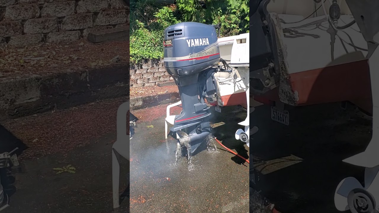 Yamaha 2 Stroke 200 HP Saltwater Series II YouTube
