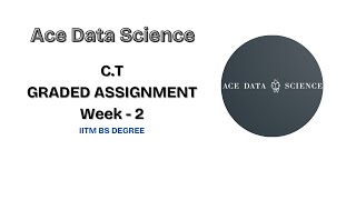 Computational Thinking week2 Graded assignment 100% correct answer direct from IITM. ADS