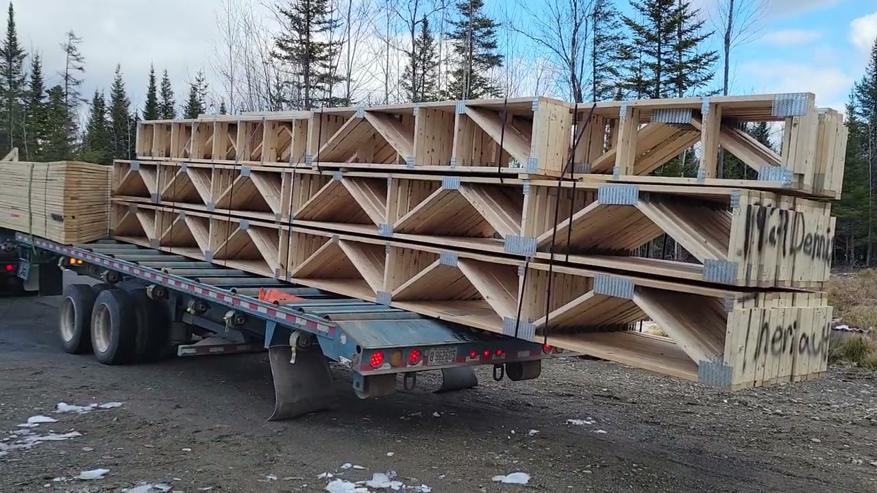 253 Argyle Floor truss delivery