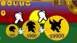 SUMMON CHAOSBATTLE SPEARTONMAXIMUM 9999 SKILL ICON POWER INSANE| STICK WAR LEGACY screenshot 5