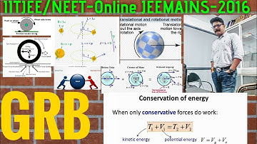 11 || IITJEE || NEET || 2002-2018 || ROTATIONAL MECHANICS   |Online JEE MAIN 2016.Physics Question..