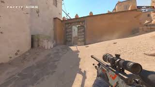 Dust 2 Quickscope AWP Ace