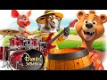 Ведмідь та Бочка Пісенька мультик Дитячі забавки
