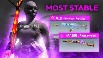 *NEW 24 KILLS WITH BEST PRESTIGE AK117 AND HS0405 COMBO | INTENSE SOLO vs SQUADS RAW LAVA GAMEPLAY*