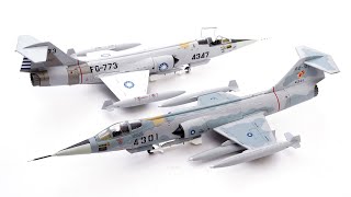 台海上空最后一战！HM 1/72 台湾F-104G战斗机合金成品模型测评